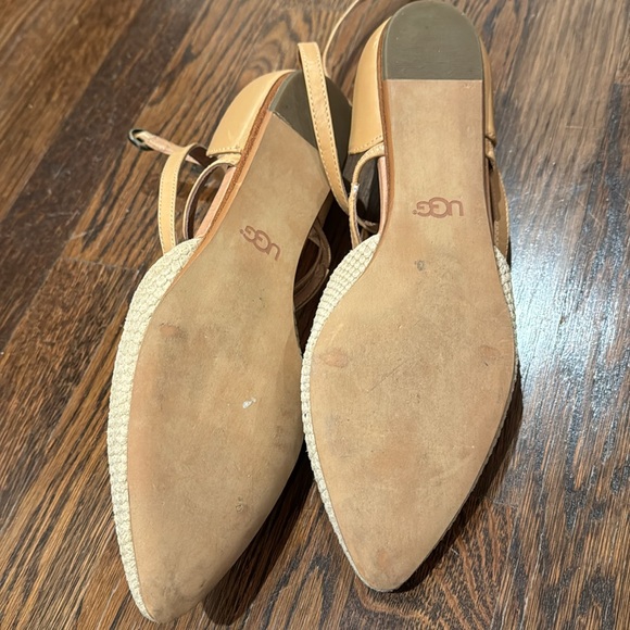 UGG flats with wraparound ankle strap size 8 - Picture 3 of 6